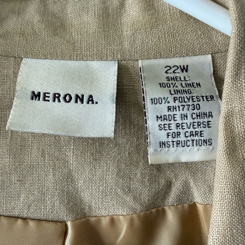 Merona Linen 4-Pocket Blazer - Picture 5 of 8